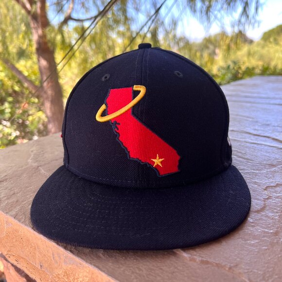 New Era Rare LA Angels Cooperstown Hat - Size 7 - Los Angeles Angels - Picture 10 of 10